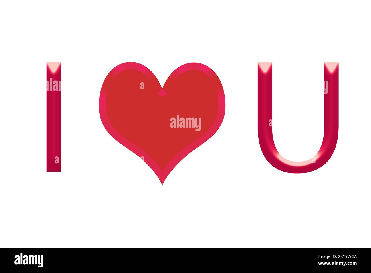 i love you tag Stock Vector