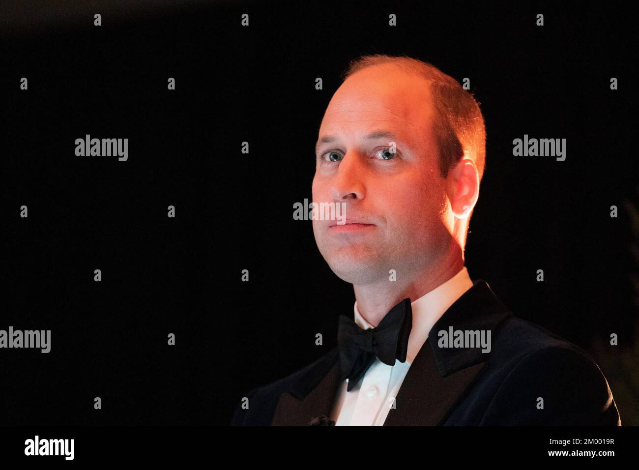 The Prince of Wales during the second annual Earthshot Prize Awards