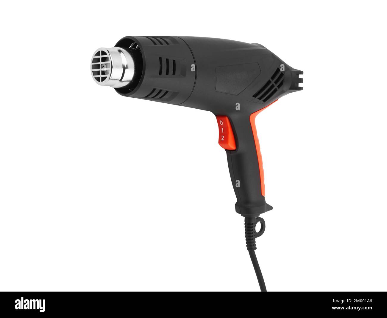 Hot air gun isolated on a white background Stock Photo - Alamy