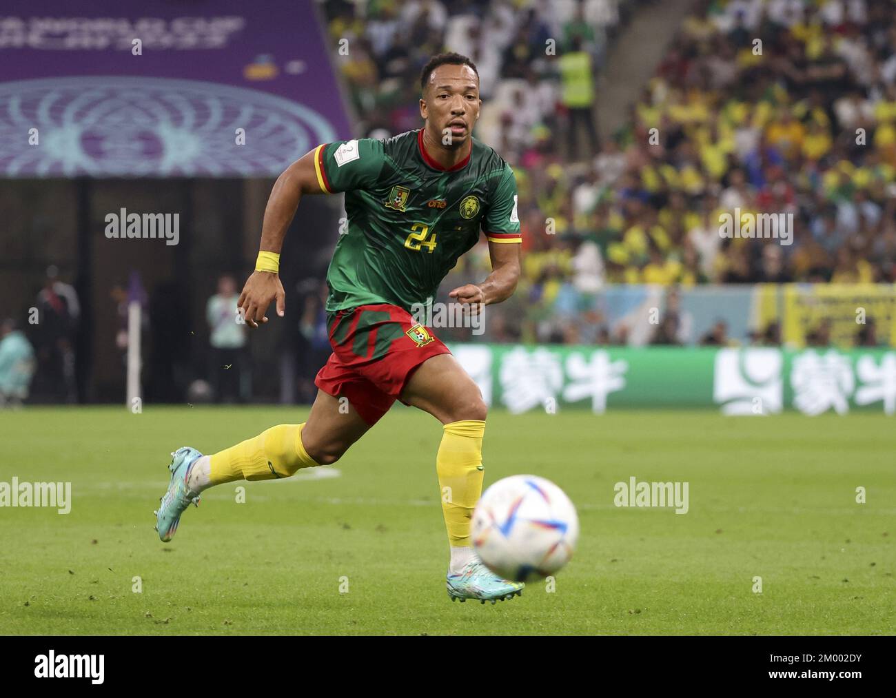 Al Daayen, Qatar. 02nd Dec, 2022. Gleison Bremer Silva Nascimento of Brazil during the FIFA World Cup 2022, Group G football match between Cameroon and Brazil on December 2, 2022 at Lusail Stadium in Al Daayen, Qatar - Photo: Jean Catuffe/DPPI/LiveMedia Credit: Independent Photo Agency/Alamy Live News Stock Photo