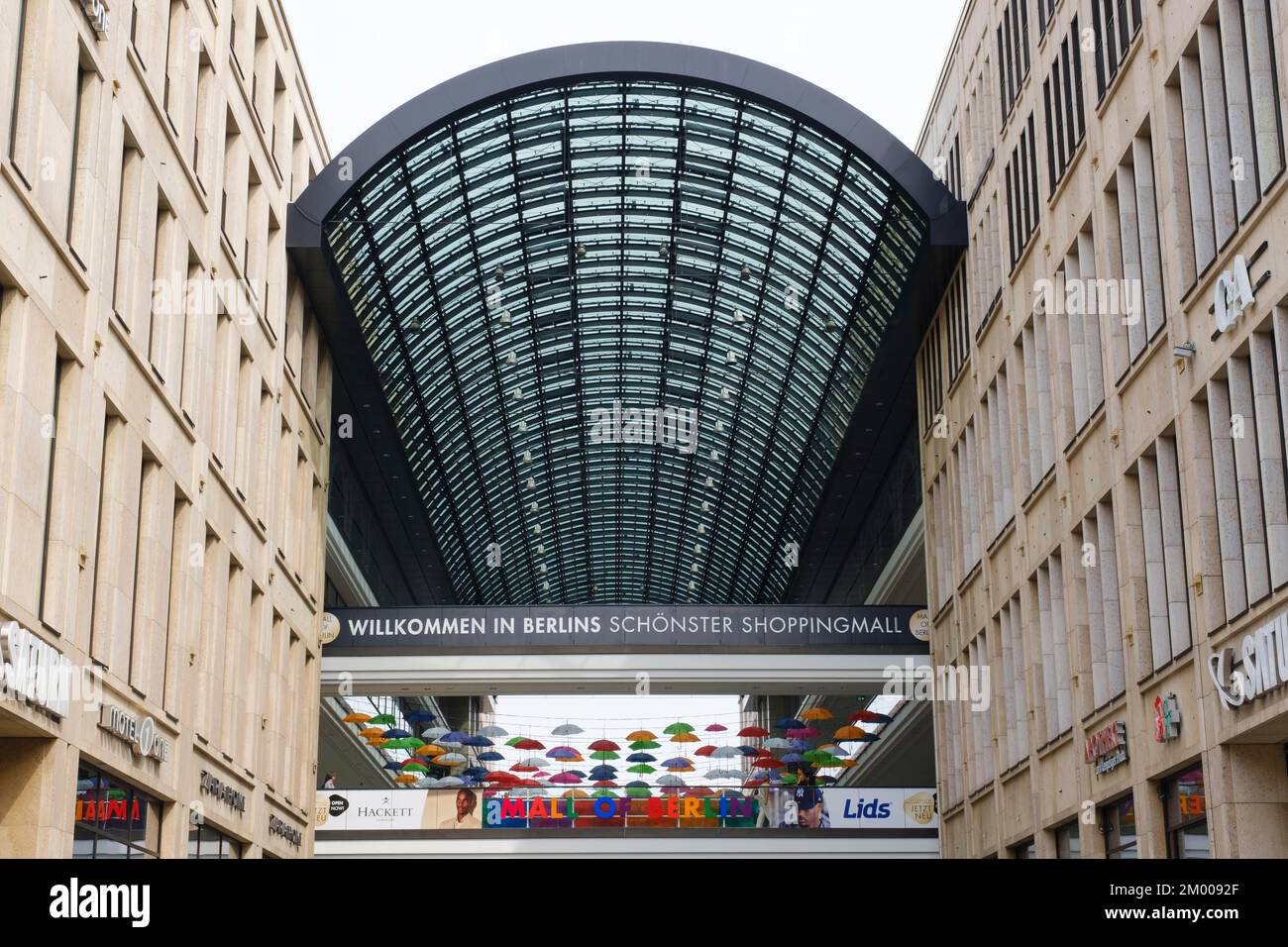 Mall of Berlin, Shopping Mall, Berlin, Germany, Europe Stock Photo