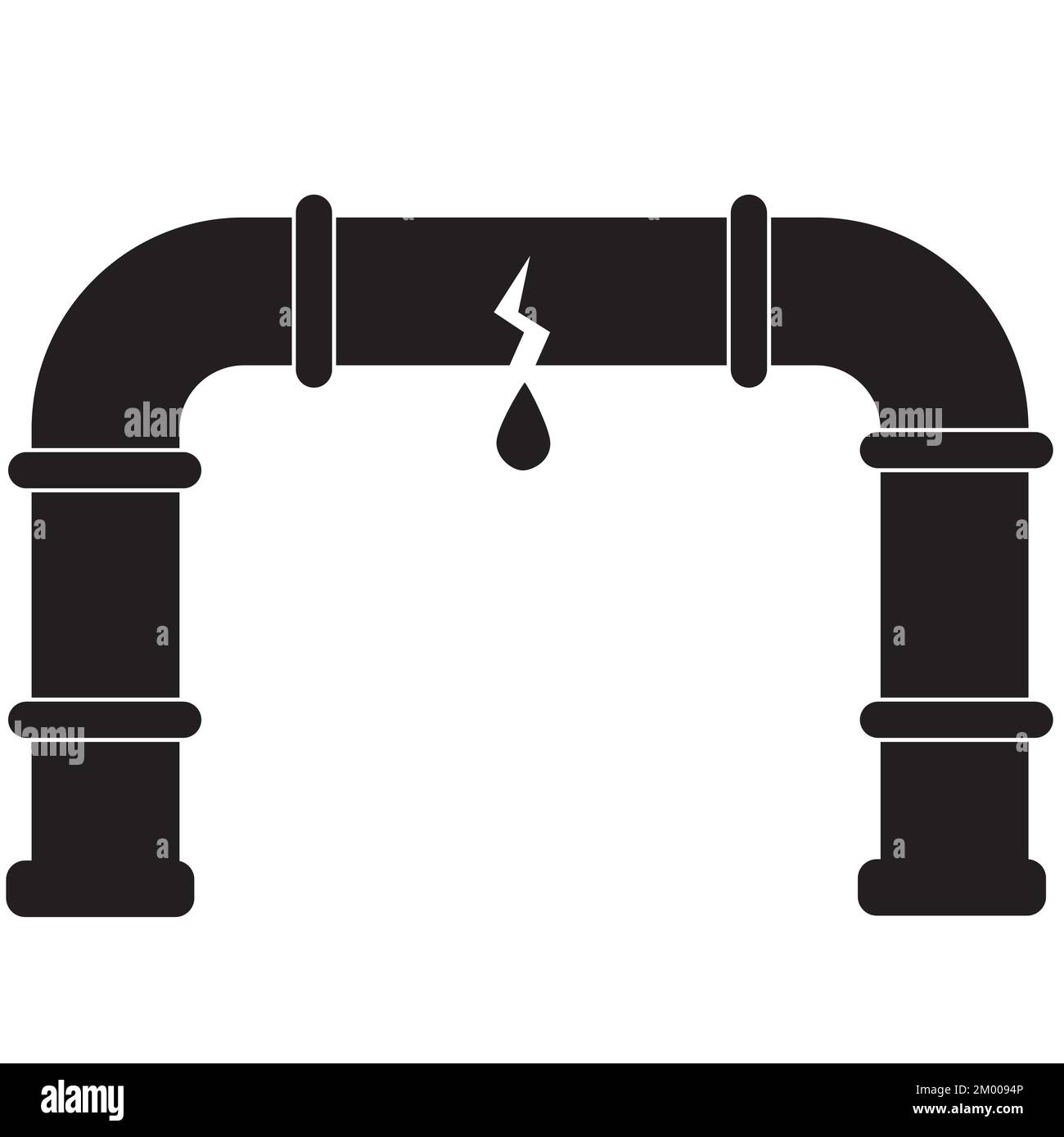 Burst pipe Cut Out Stock Images & Pictures Alamy