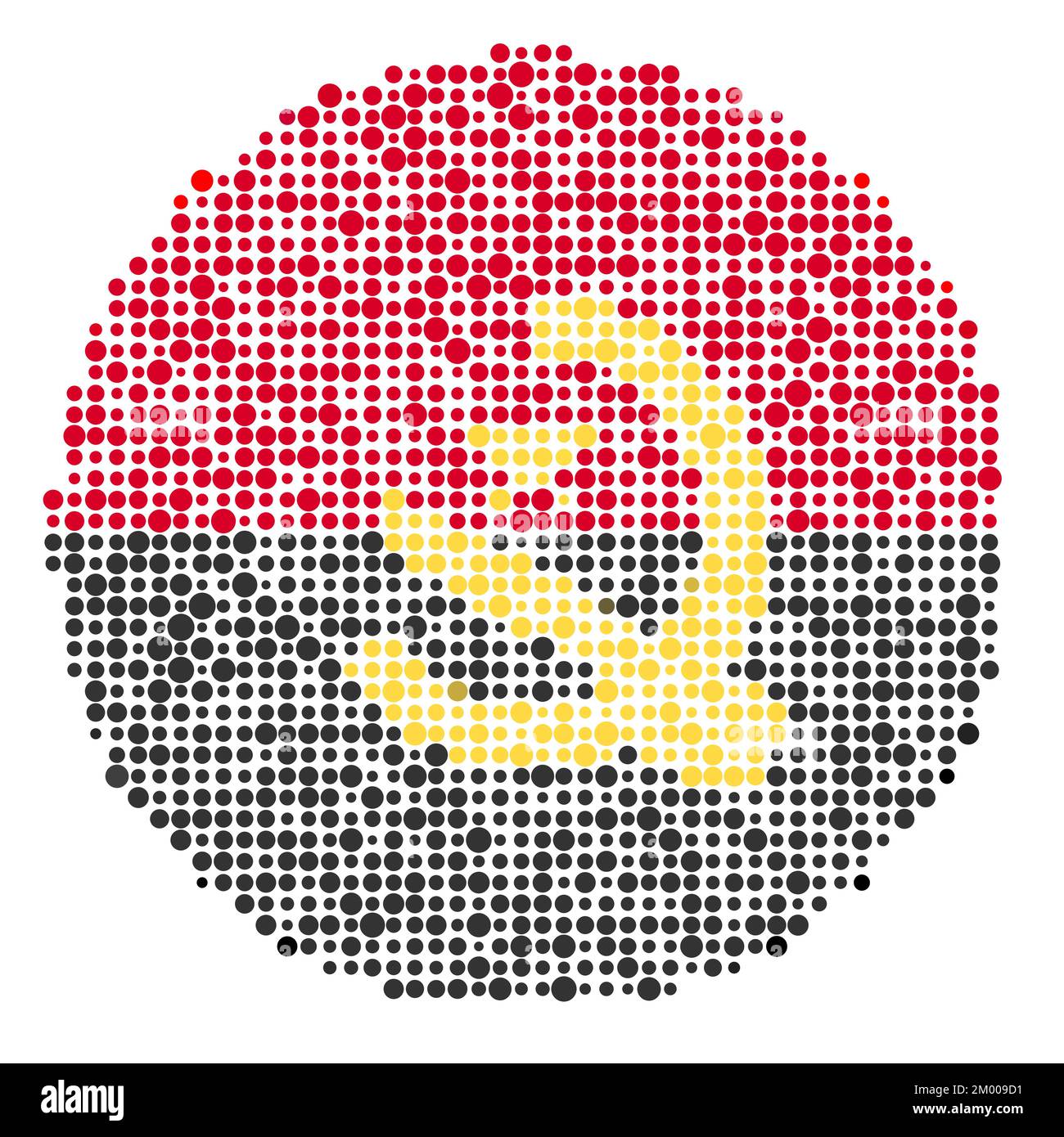 Angola Map Silhouette Pixelated generative pattern illustration Stock ...