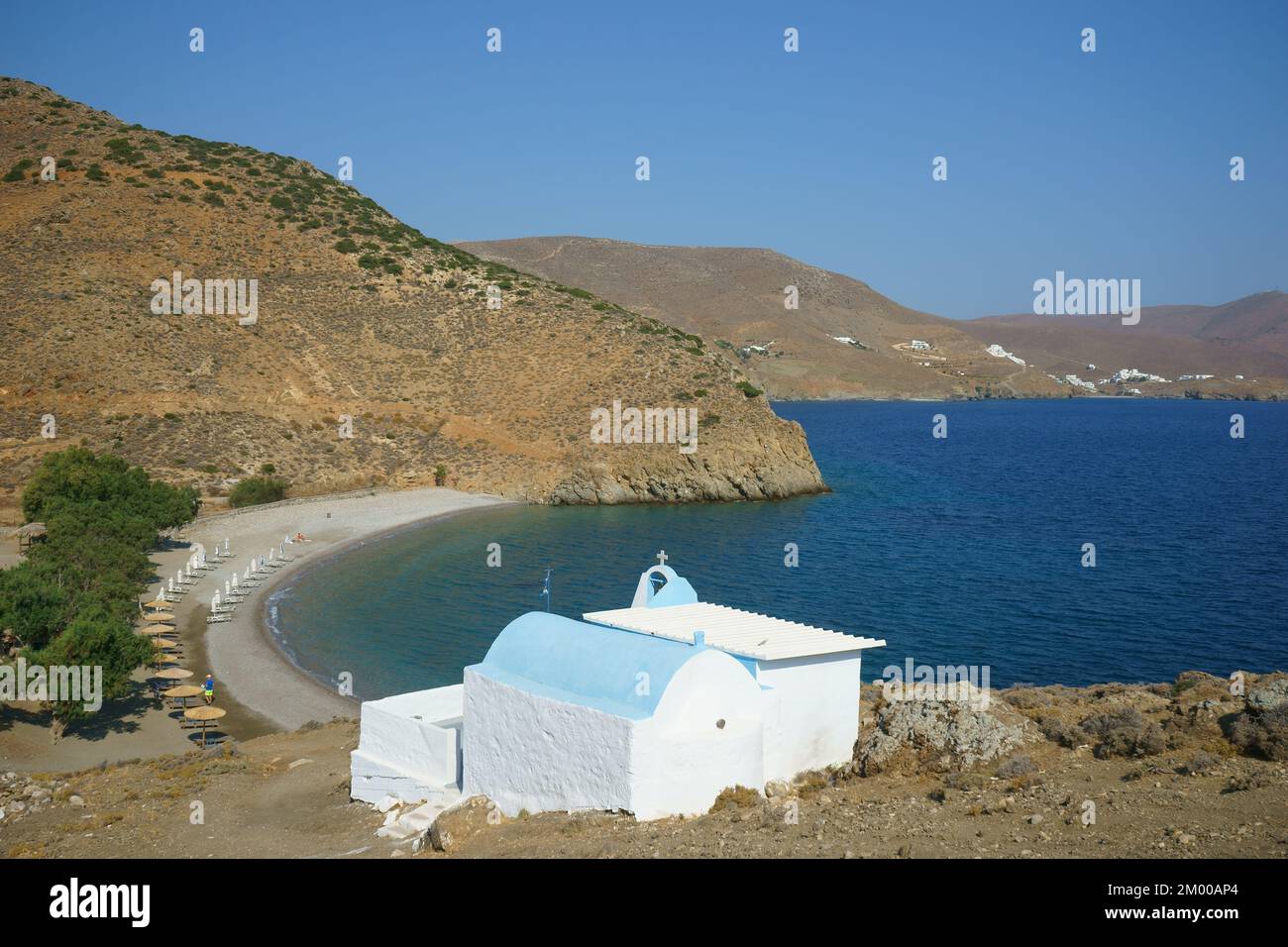 Agios Konstantinos Beach In Astypalaia Island Greece Stock Photo Alamy