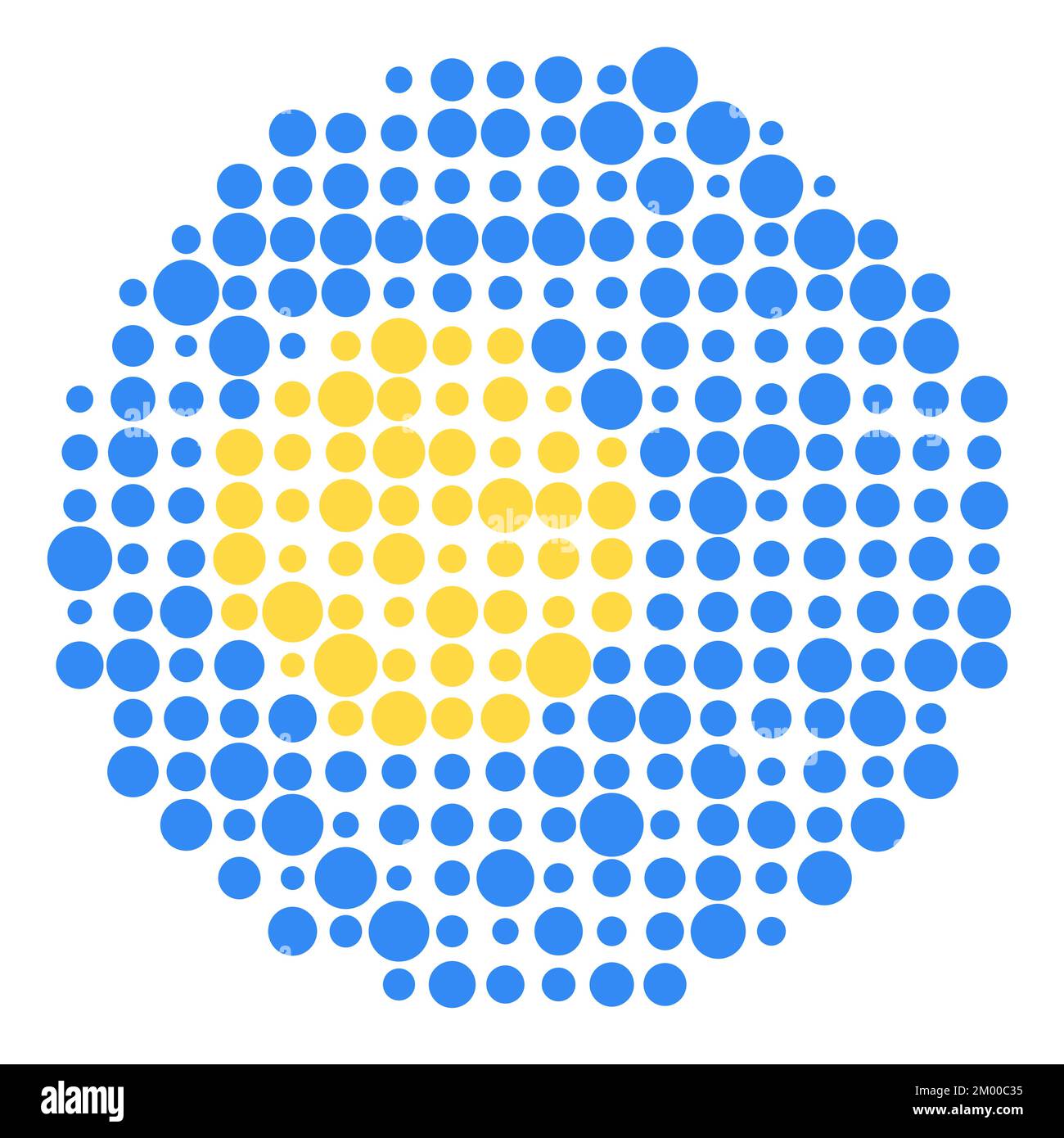 Palau Map Silhouette Pixelated generative pattern illustration Stock ...