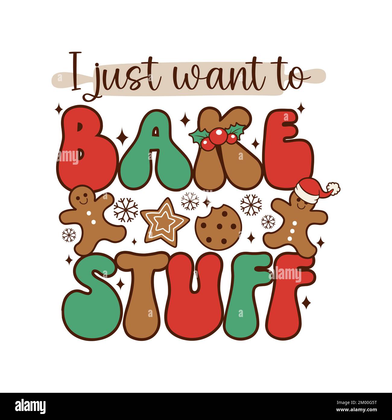 Funny baking quote Stock Vector Images Alamy