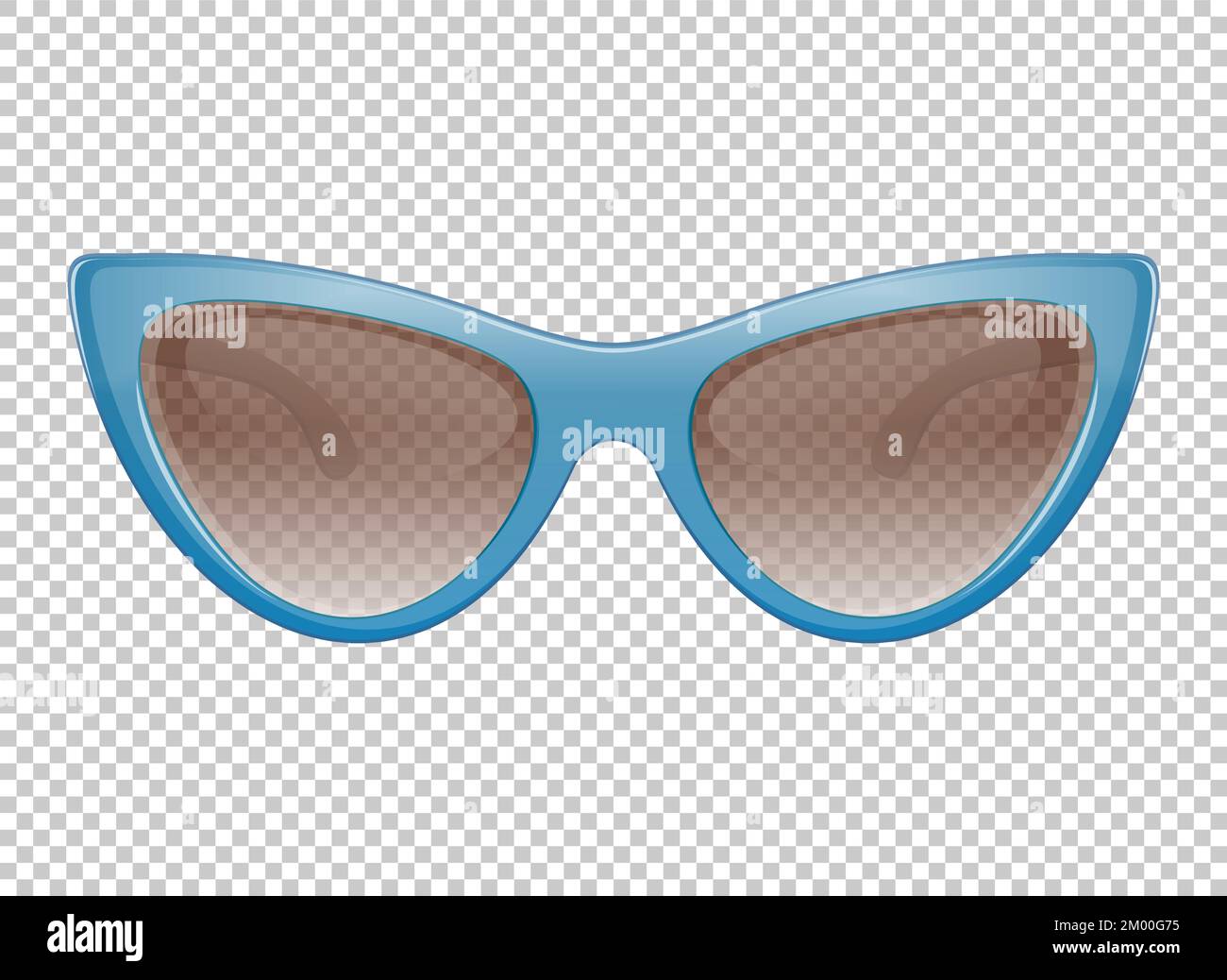 sun glasses vector illustration realistic5 Stock Vector