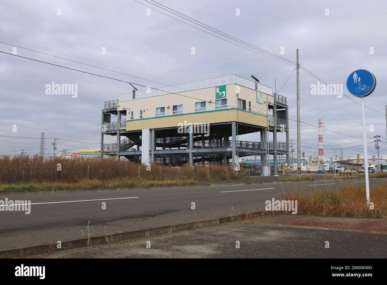Tsunami japan evac