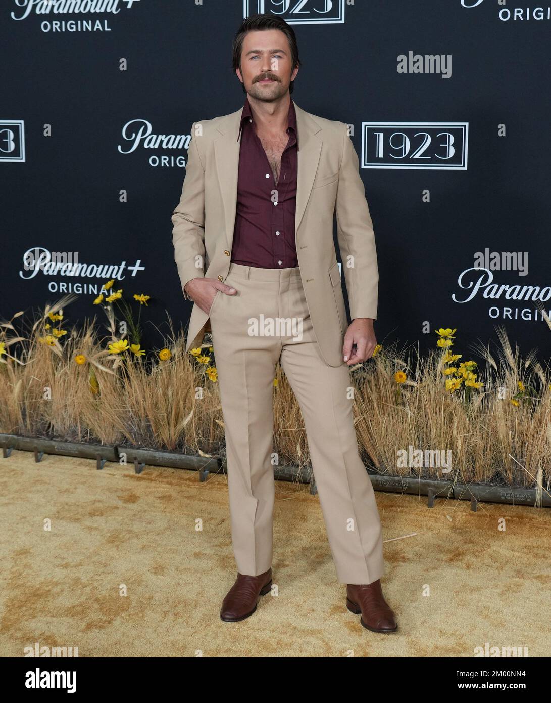 Los Angeles, USA. 02nd Dec, 2022. Brandon Sklenar arrives at the