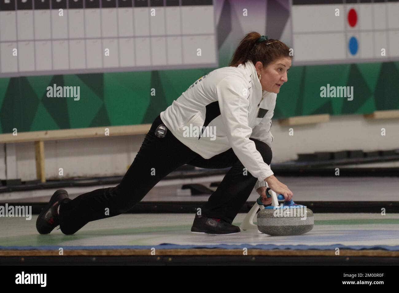 Dumfries, Scotland, 3 December 2022. Susana Cole playing for Nigeria in
