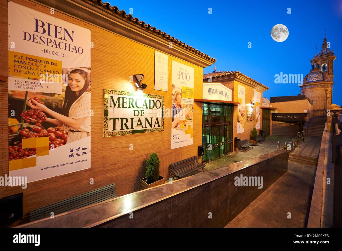 Spain seville triana mercado hi-res stock photography and images - Alamy