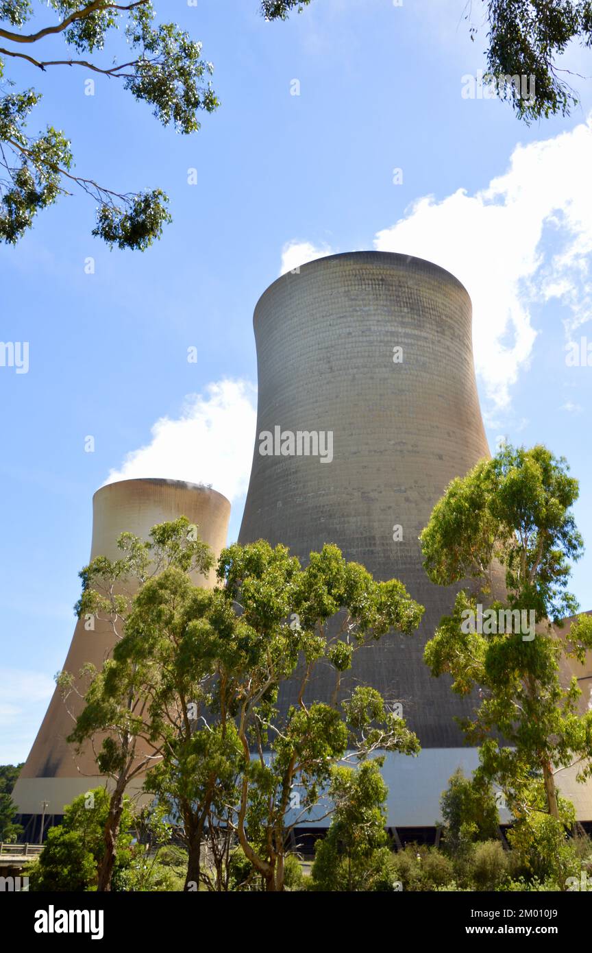 Power station in Victoria, Australia Stock Photo Alamy