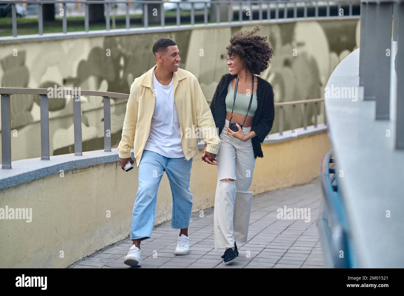 Walking moment hi-res stock photography and images - Alamy