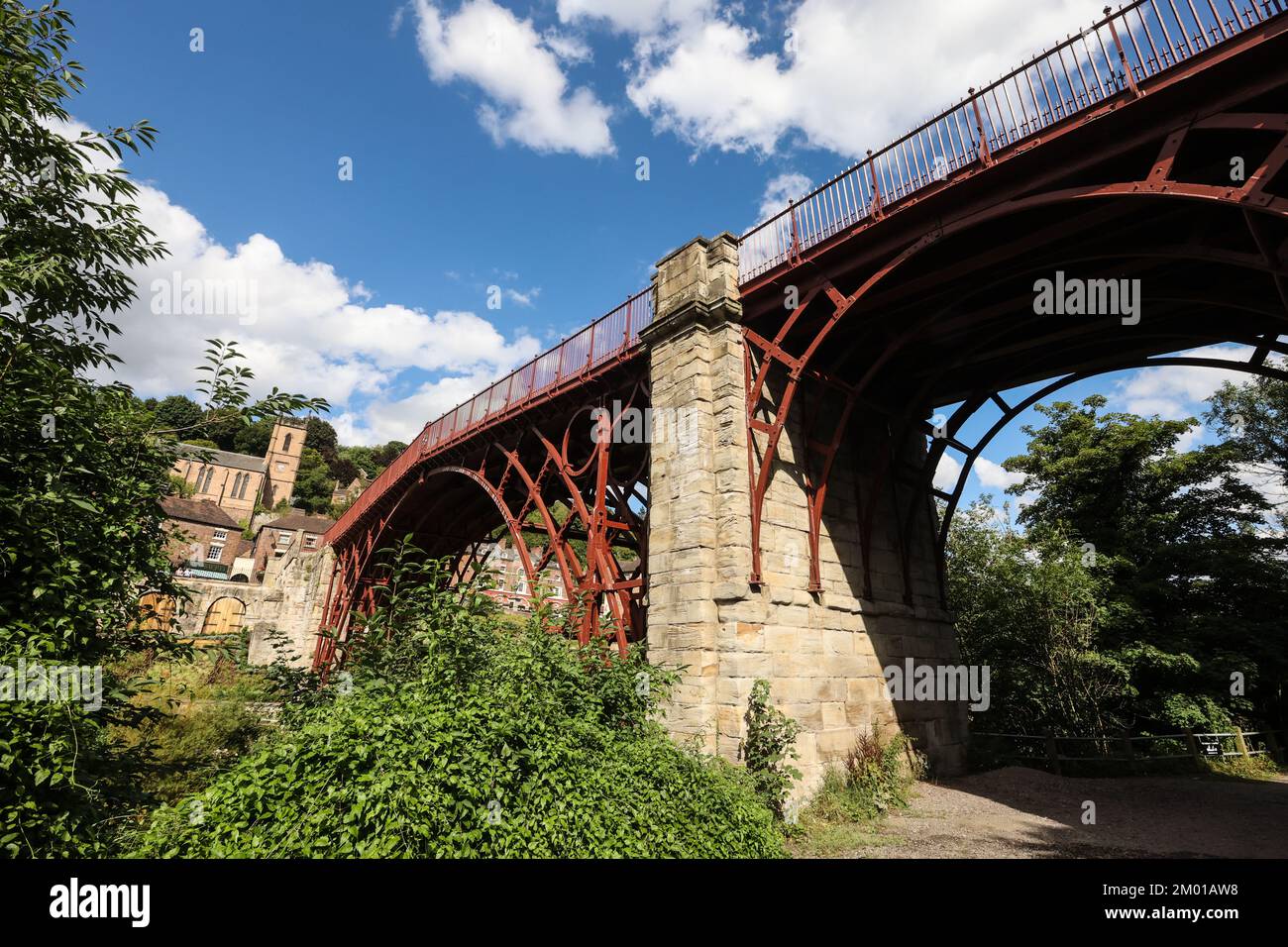 Ironbridge,bridge,Ironbridge, is a large village in the borough of