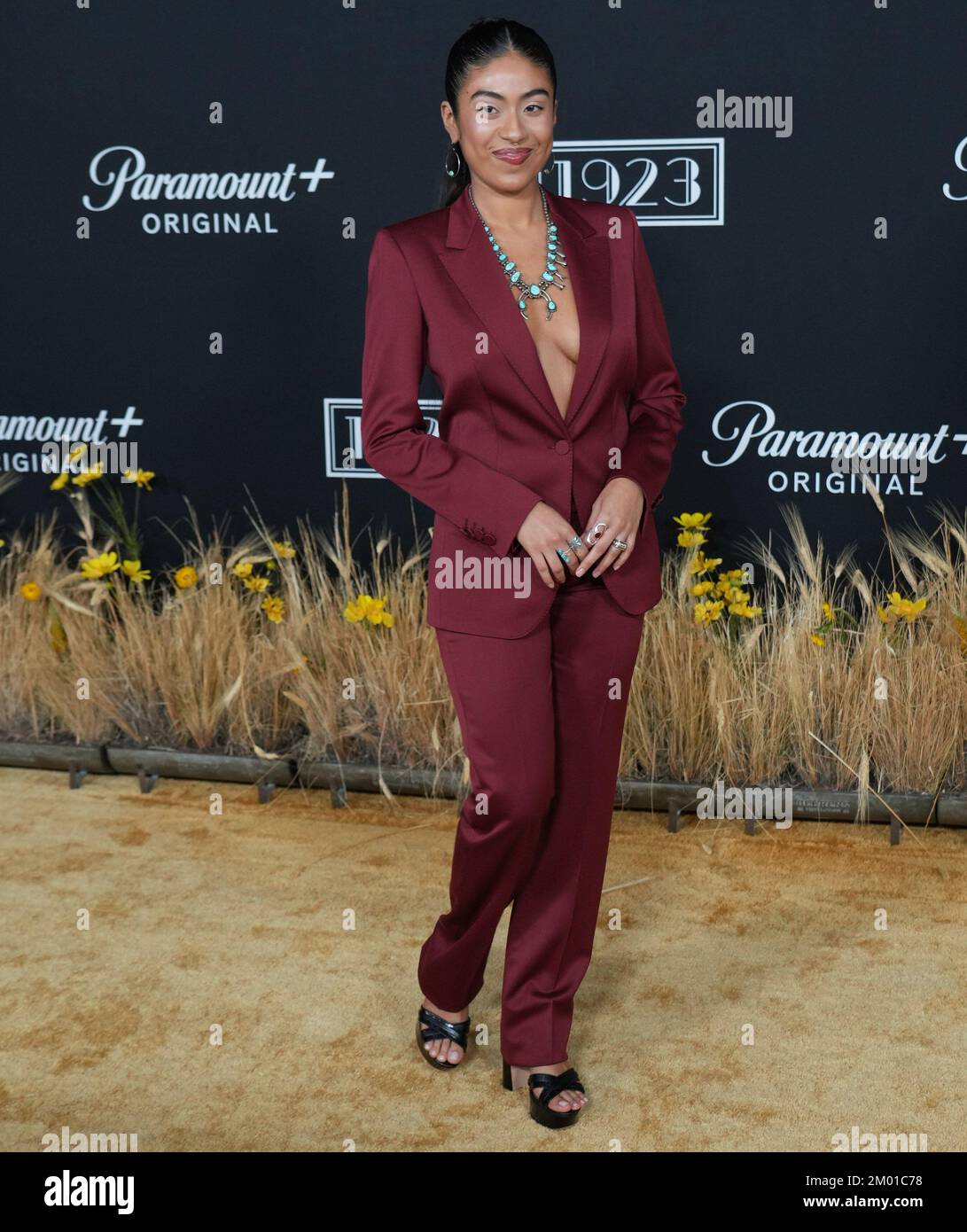 Los Angeles, USA. 02nd Dec, 2022. Aminah Nieves arrives at the