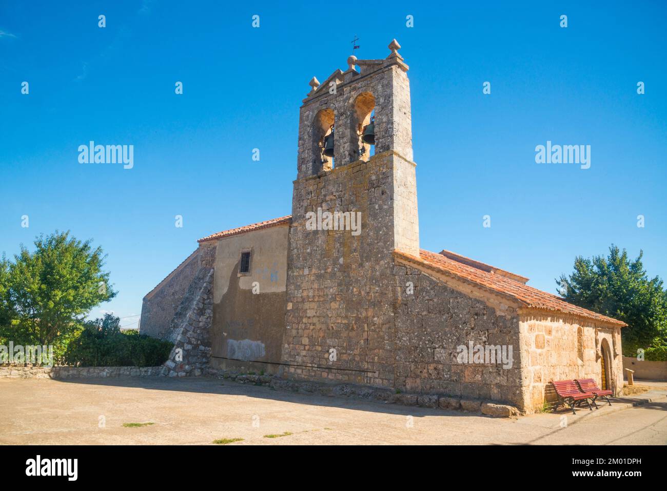 Virgen del Egido church. Fuentemizarra, Segovia province, Castilla Leon, Spain. Stock Photo