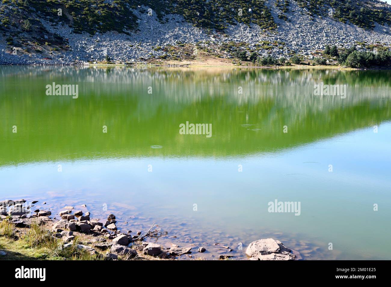 Laguna Negra. Parque Natural de las Lagunas Glaciares de Neila, Burgos, Castilla y León, Spain Laguna Negra. Parque Natural de las Lagunas Glaciares de Neila, Burgos, Castilla y León, Spain