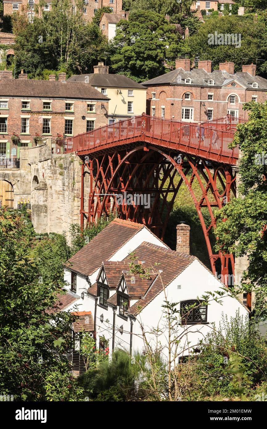 Ironbridge,bridge,Ironbridge, is a large village in the borough of