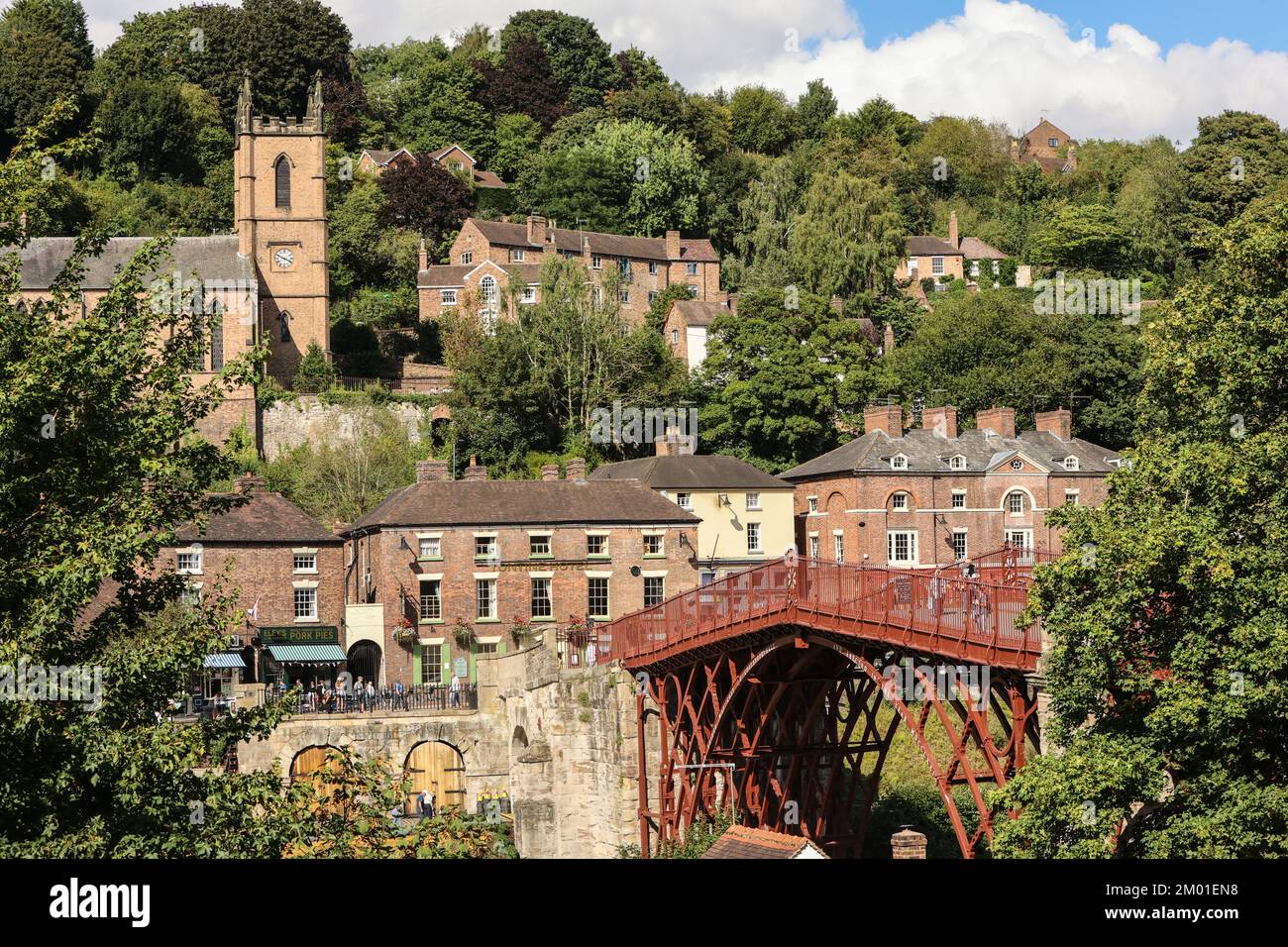 Ironbridge,bridge,Ironbridge, is a large village in the borough of