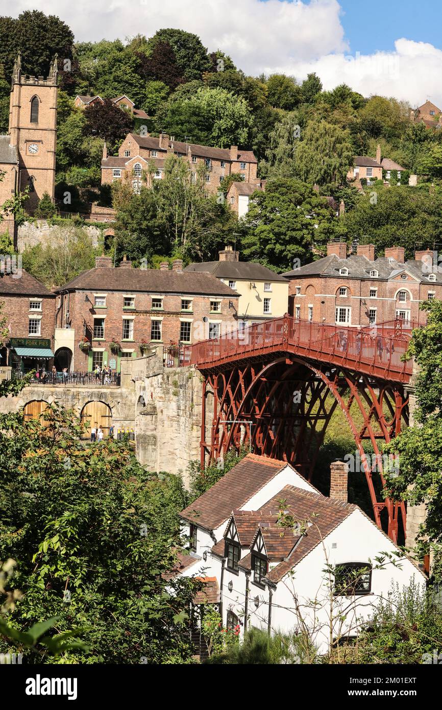 Ironbridge,bridge,Ironbridge, is a large village in the borough of