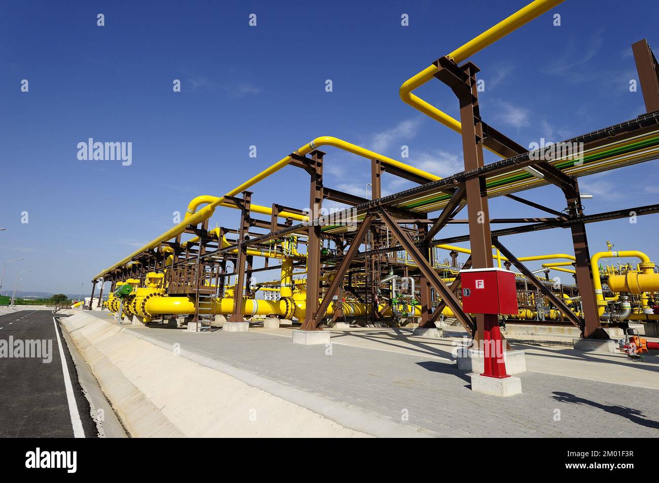 Castor Gas Plant, Vinaroz, Alicante, Spain, Europe Stock Photo Alamy
