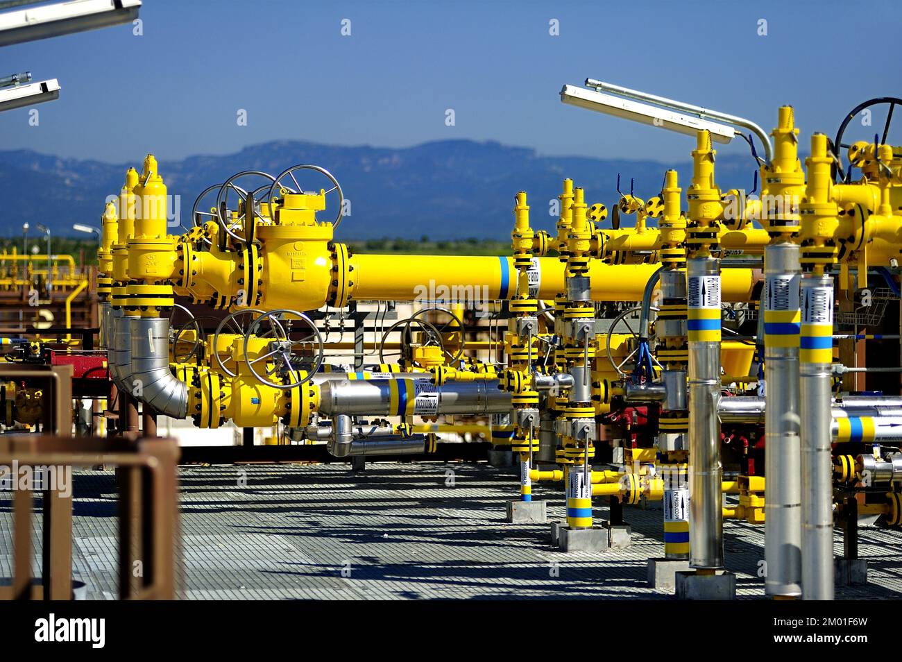 Castor Gas Plant, Vinaroz, Alicante, Spain, Europe Stock Photo Alamy