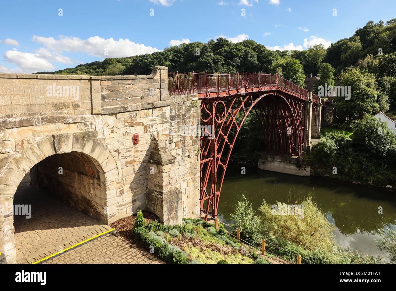 Ironbridge,bridge,Ironbridge, is a large village in the borough of