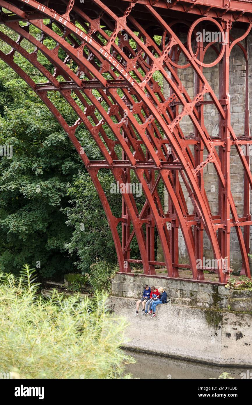 Ironbridge,bridge,Ironbridge, is a large village in the borough of