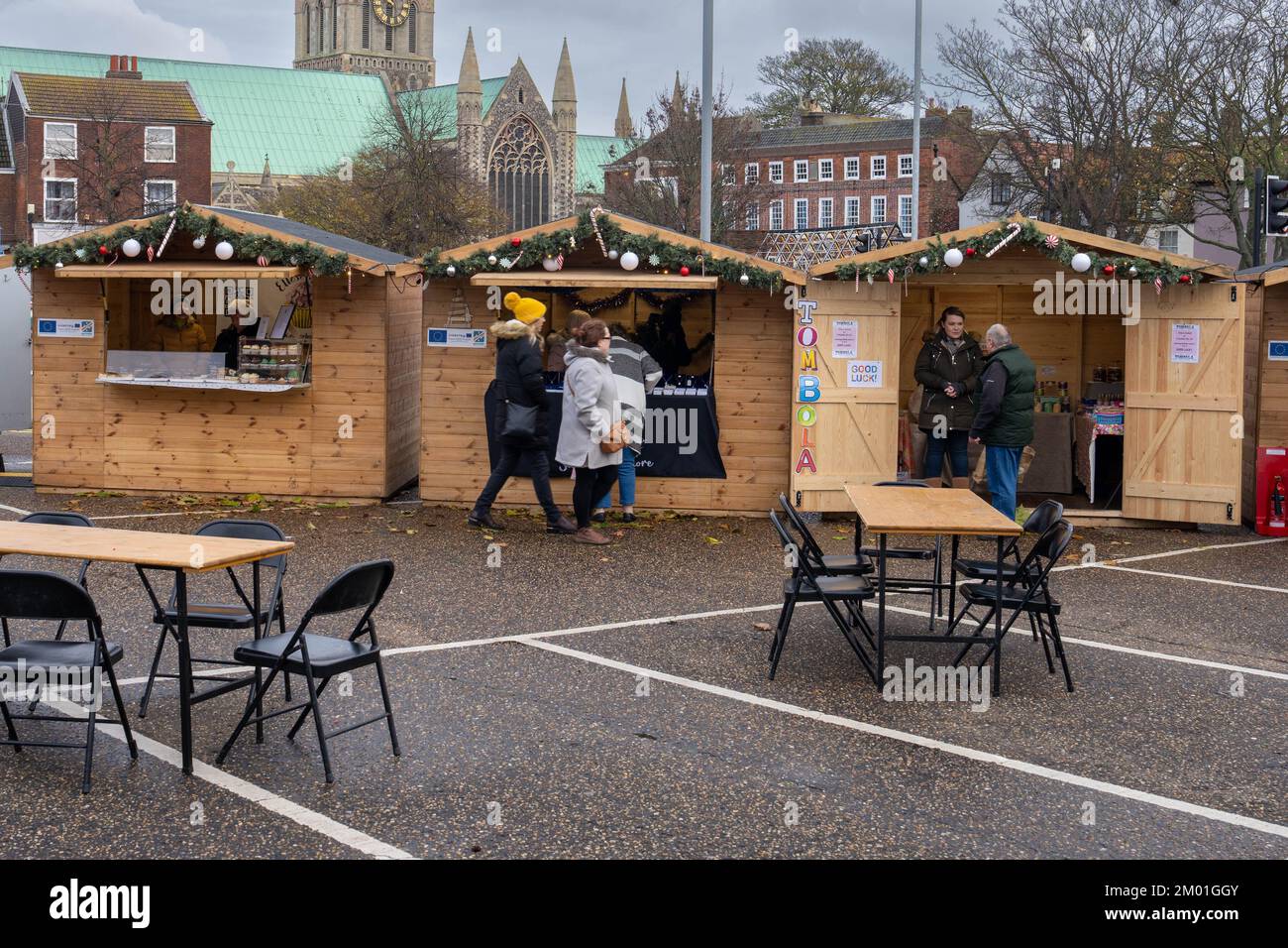 Great Yarmouth Christmas market 2022 Stock Photo Alamy