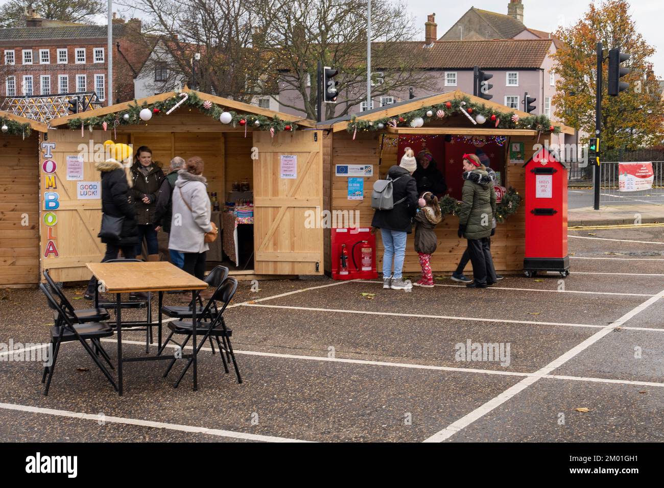 Great Yarmouth Christmas market 2022 Stock Photo Alamy