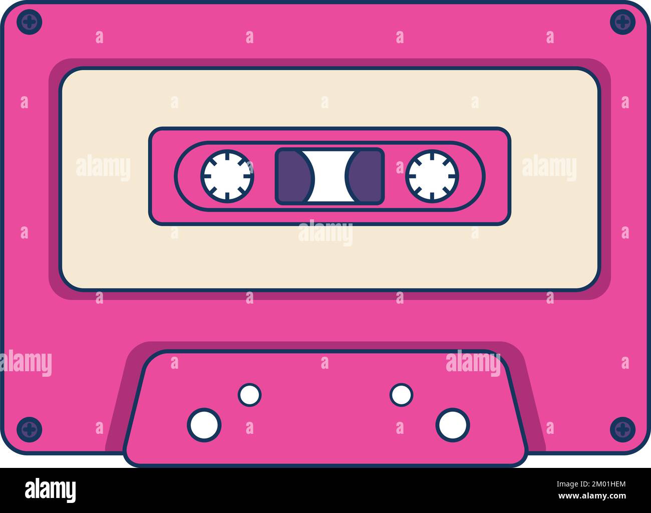 cassette 90s pop art style Stock Vector Image & Art - Alamy