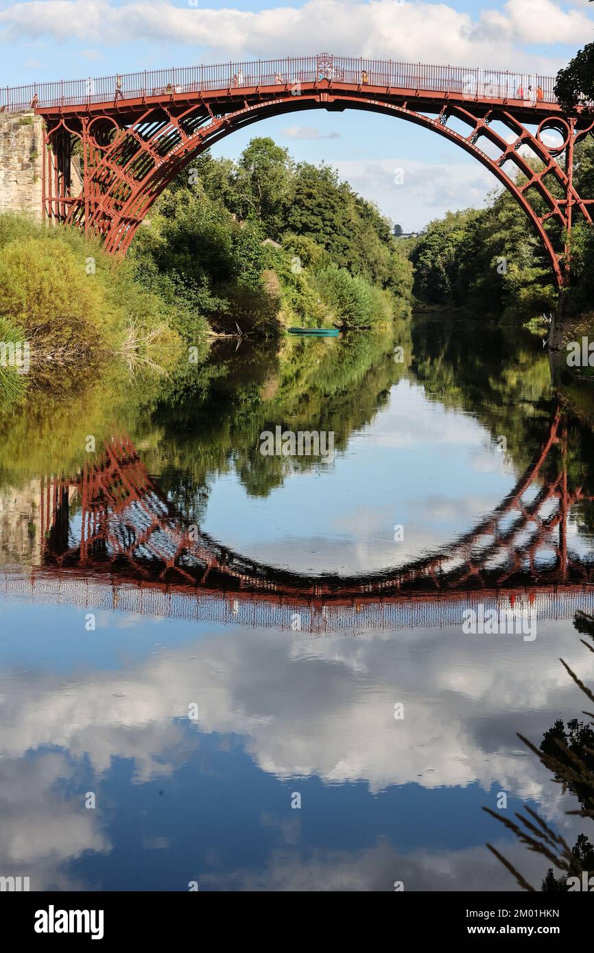 Ironbridge,bridge,Ironbridge, is a large village in the borough of