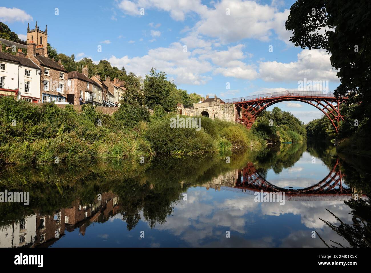 Ironbridge,bridge,Ironbridge, is a large village in the borough of