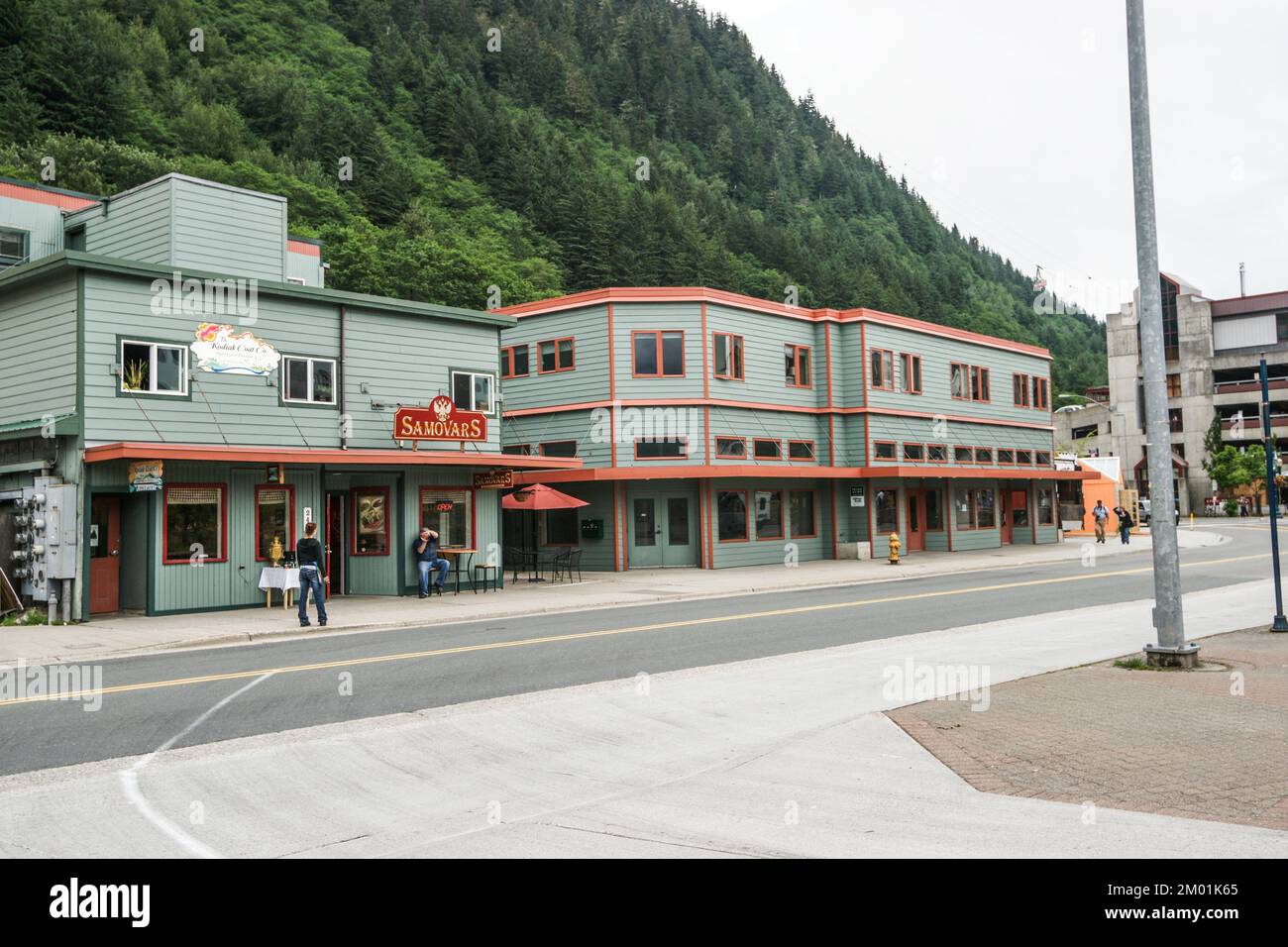 The architecture of Juneau. Juneau, Alaska, United States of America