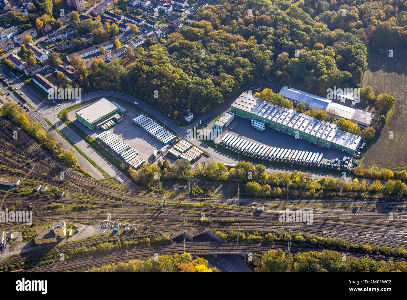 Aerial view, Volmarsteiner Straße industrial estate, Ottensmann