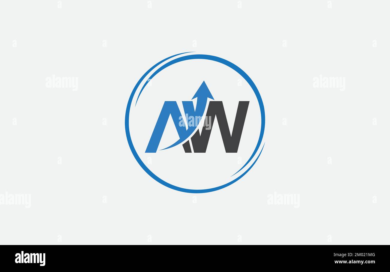 Financial logo symbol and Growth arrow icon vector design monogram for ...