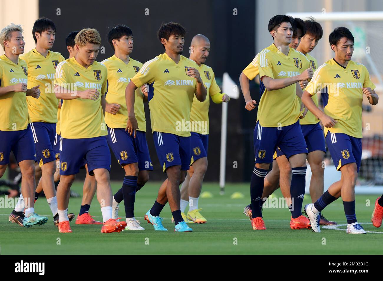 Doha, Qatar. 03rd Dec, 2022. Players of Japan during Japan training session at Al Sadd SC training center in Doha, Qatar on December 03, 2022. Photo: Igor Kralj/PIXSELL Credit: Pixsell/Alamy Live News Stock Photo