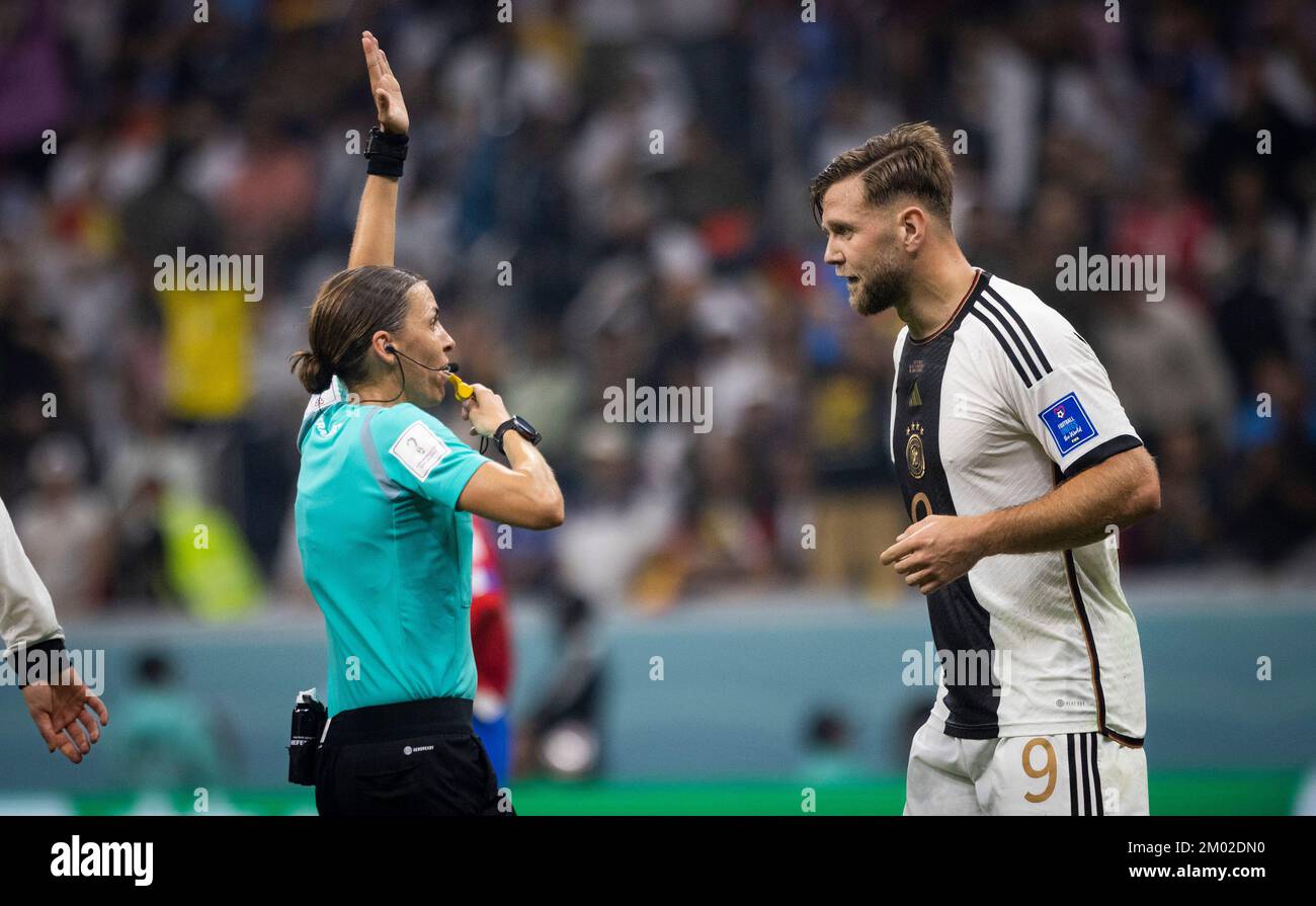 Doha, Qatar. 1st Dec, 2022. Schiedsrichter Frappart, Stephanie