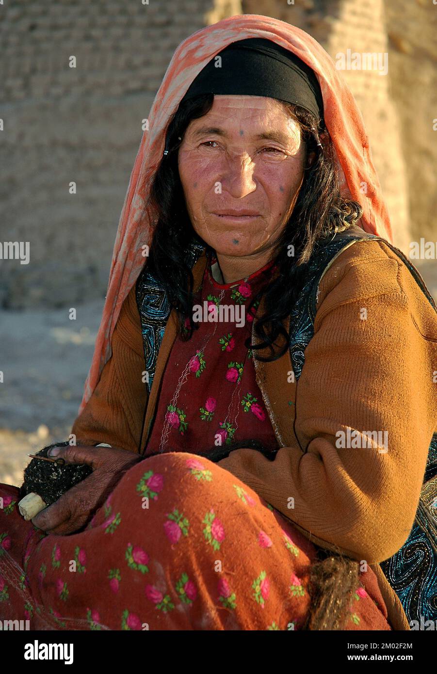 Dowlat Yar, Ghor Province / Afghanistan Portrait of a woman in central