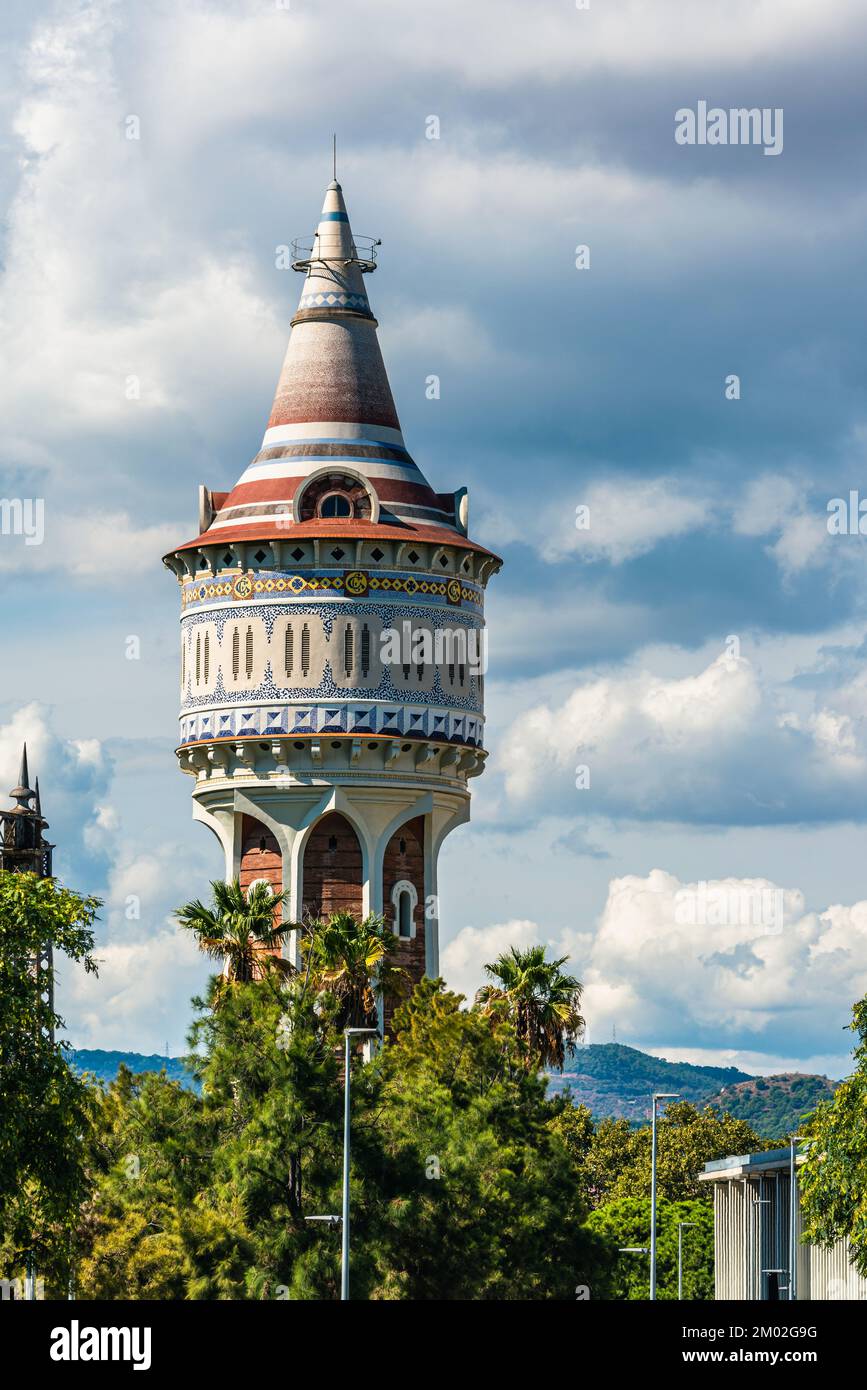 Torre de la catalana de gas hi-res stock photography and images - Alamy