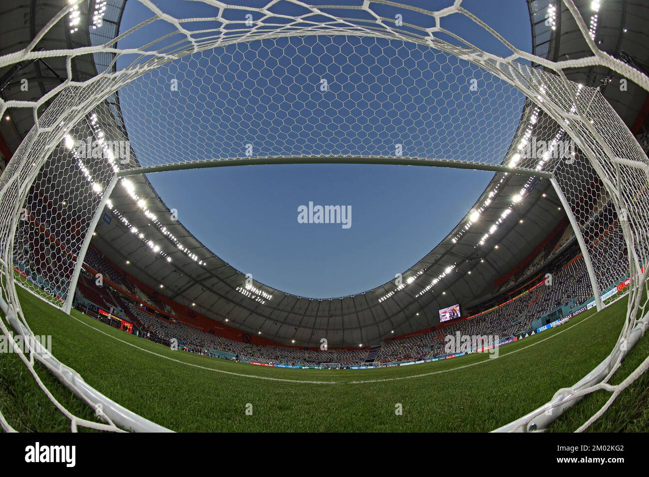 Doha, Qatar. 03rd Dec, 2022. Vista do Estádio Internacional