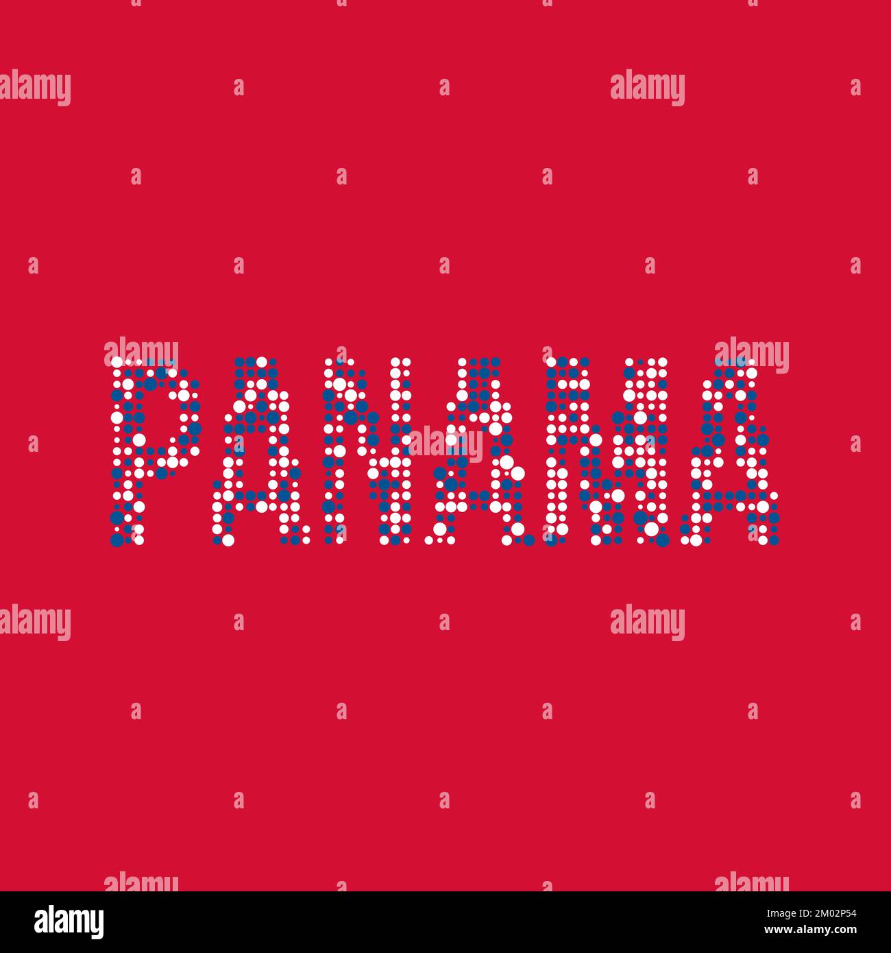 Panama Map Silhouette Pixelated generative pattern illustration Stock ...