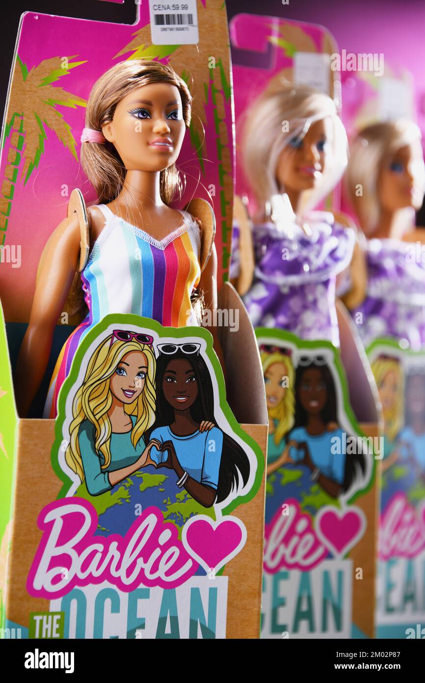 Barbie dolls shelf hi-res stock photography and images - Alamy