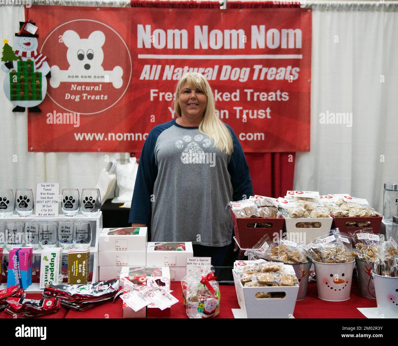 Hilliard, Ohio, USA. 3 December, 2022. Johnna Kredel of Nom Nom Nom All