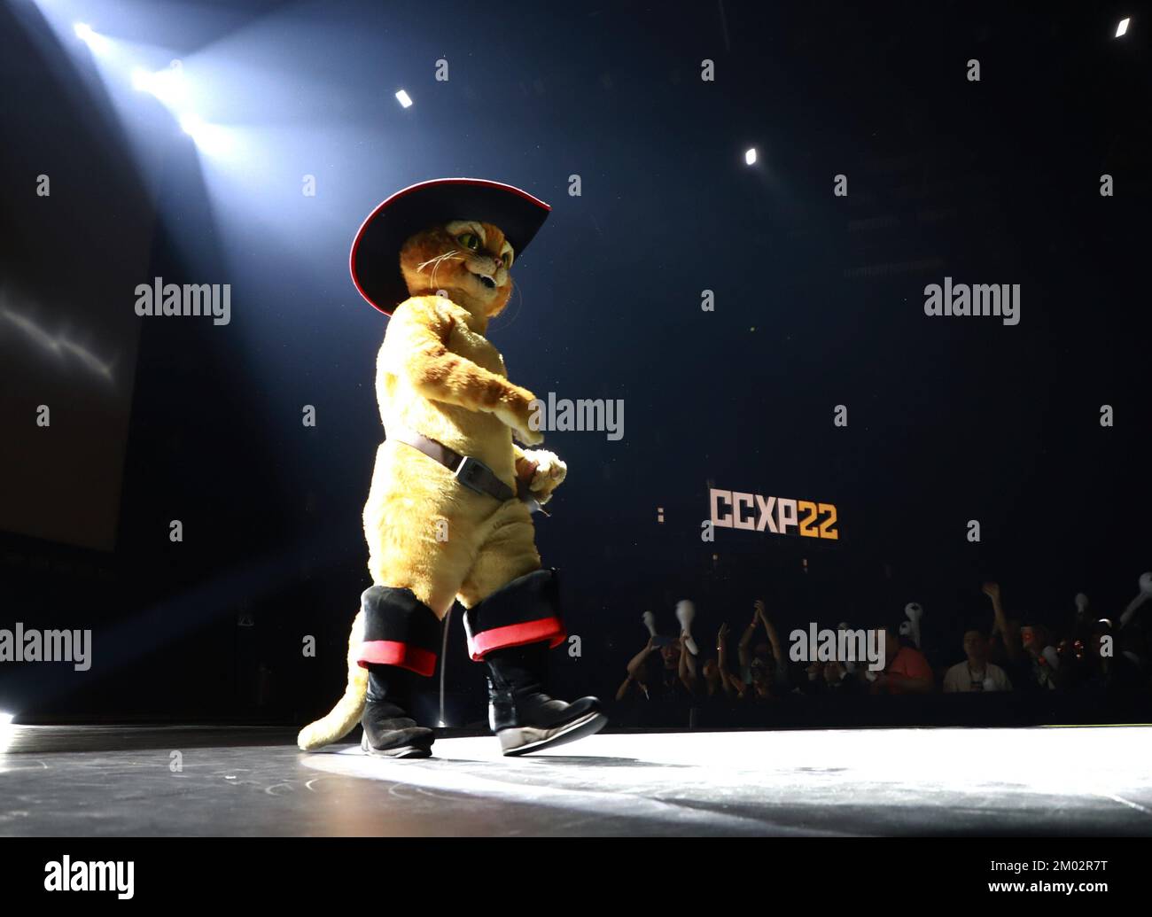 Sao Paulo, Sao Paulo, Brasil. 3rd Dec, 2022. (INT) Panel Puss in Boots