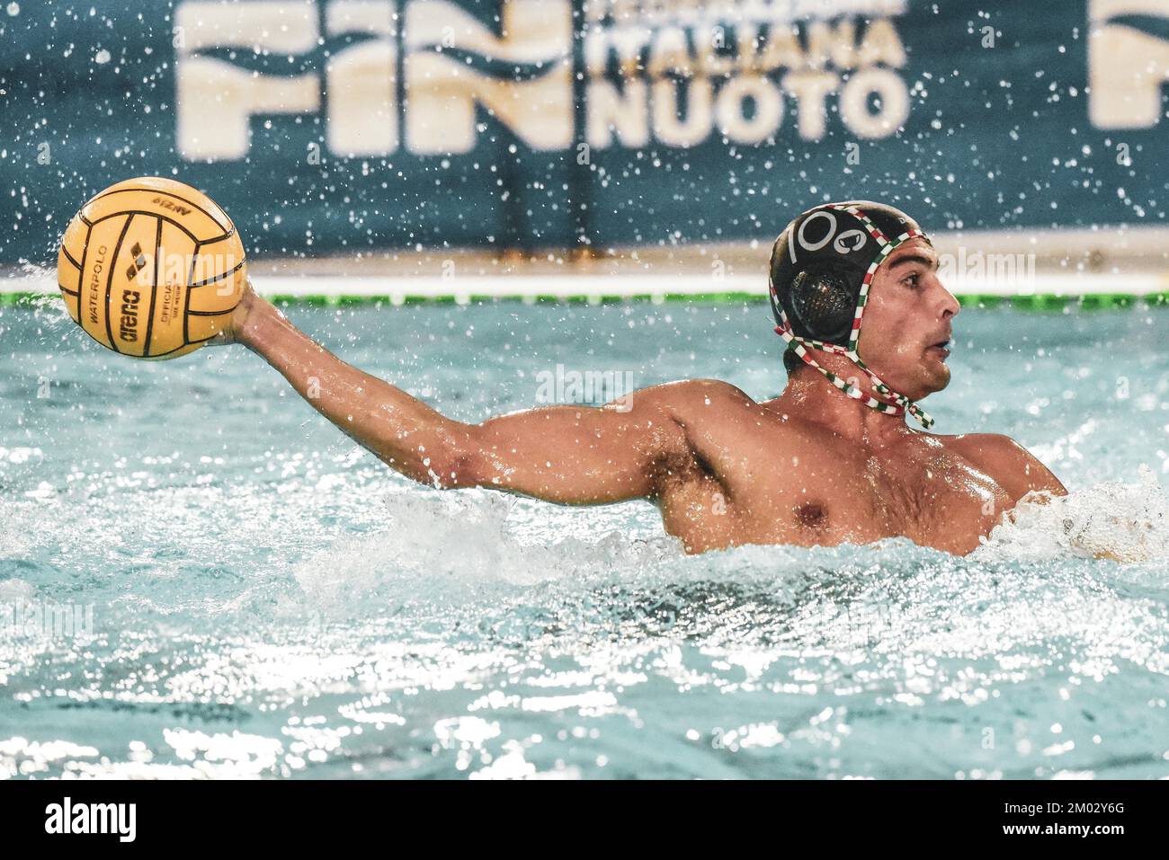 Anzio, Italy. 03rd Dec, 2022. Velotto(Pro Recco) during Anzio Waterpolis vs Pro Recco, Waterpolo Italian Serie A match in Anzio, Italy, December 03 2022 Credit: Independent Photo Agency/Alamy Live News Stock Photo