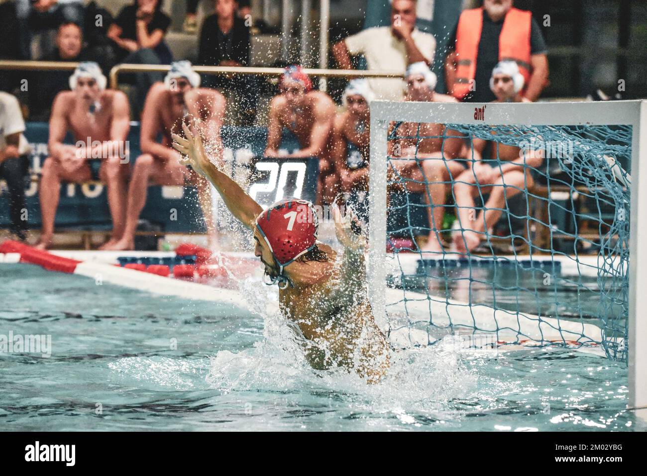 Anzio, Italy. 03rd Dec, 2022. Santini (Waterpolis Anzio) during Anzio Waterpolis vs Pro Recco, Waterpolo Italian Serie A match in Anzio, Italy, December 03 2022 Credit: Independent Photo Agency/Alamy Live News Stock Photo