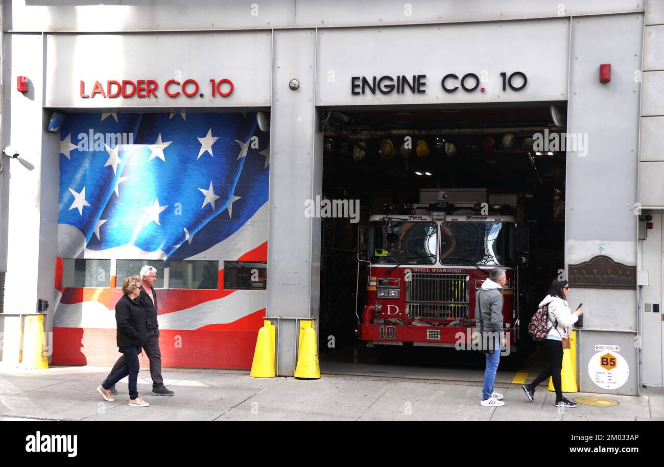 New York City, U.S.A October 31, 2022 The front entrance of the