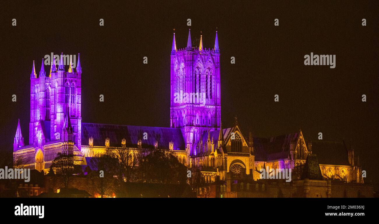 Lincoln, UK. 03rd Dec, 2022. 3rd December 2022. Lincoln Cathedral