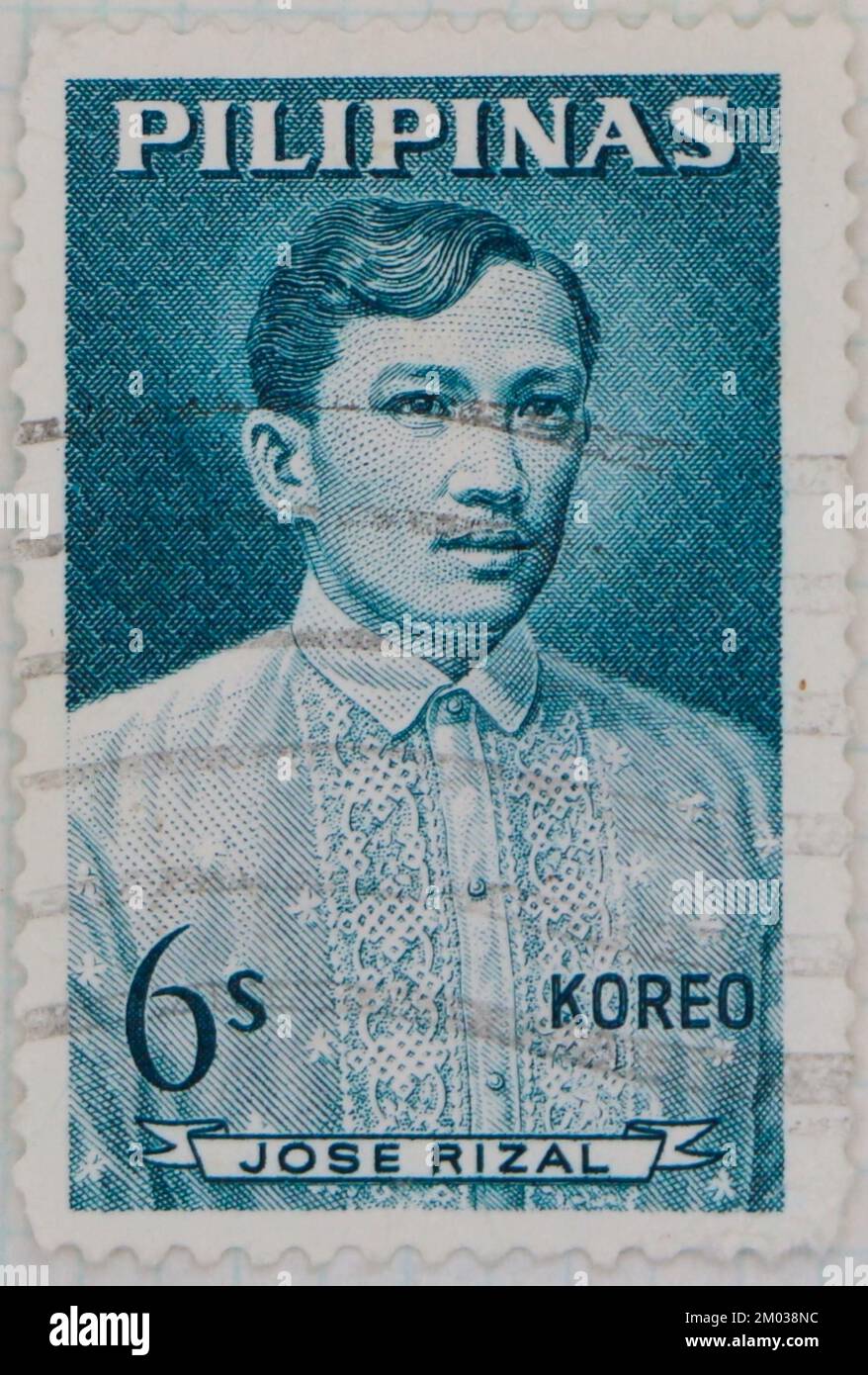 Photo of a postage stamp from the Philippines José Rizal (18611896